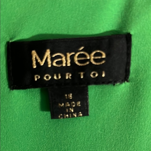 NWT Maree Pour Toi 16 Brenda Striped Sleeveless Midi Sundress - Picture 2 of 8